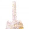 Artificial Christmas Tree,Artificial Christmas Tree Christmas Tree with Stand Xmas Tree for Home/Office/Party/Christmas Decoration Easy Assembly with Iridescent Tips White 70.9" PVC view 4