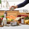 24-Piece Spice Jars Set by Le'raze: Glass Jars with Bamboo Lids, Labels & Funnel, Airtight Kitchen Storage view 2