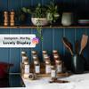 24-Piece Spice Jars Set by Le'raze: Glass Jars with Bamboo Lids, Labels & Funnel, Airtight Kitchen Storage view 4