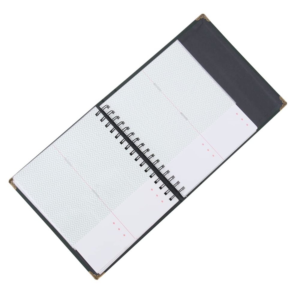 Cabilock Wedding Album, Dark Green, 22.3x21.5cm, Receipt Bill Holder, Photo Album, Ticket Collection Book