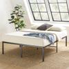 Best Price Mattress 16 Inch Metal Platform Bed Frame, Heavy Duty Steel Slats, Black, Full (SPSC-16BK-F) view 1