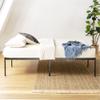 Best Price Mattress 16 Inch Metal Platform Bed Frame, Heavy Duty Steel Slats, Black, Full (SPSC-16BK-F) view 3