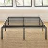 Best Price Mattress 16 Inch Metal Platform Bed Frame, Heavy Duty Steel Slats, Black, Full (SPSC-16BK-F) view 4