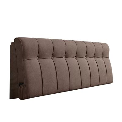 ZZYK Soft Reading Pillow Pregnancy Body Pillows Suitable for Sleeping Large Rest Headboard Backrest Removable Cover for Watching TV and Playing Games,Coffee,Straps 61"/155cm