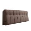 ZZYK Soft Reading Pillow Pregnancy Body Pillows Suitable for Sleeping Large Rest Headboard Backrest Removable Cover for Watching TV and Playing Games,Coffee,Straps 61"/155cm view 1