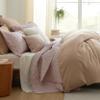 Bedsure Quilts King Size - Lightweight Bedspreads King Size with Basket Weave Pattern, Soft Quilt Bedding Set, Dusty Rose Comforter Set Coverlet for All Seasons with 2 Pillow Shams (106" x 96") view 4
