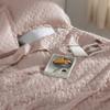 Bedsure Quilts Queen Size - Lightweight Bedspreads Queen Size with Basket Weave Pattern, Soft Quilt Bedding Set, Dusty Rose Comforter Set Coverlet for All Seasons with 2 Pillow Shams (90" x 96") view 3