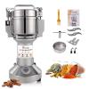 FoundGo Electric Grain Mill 10.6oz/300g Commercial Grain Grinder Stainless Steel Powder Grinding Machine 25,000rpm Pulverizer for Spice/Coffee/Flour/Pepper/Herb Superfine (300g, Standing) view 1