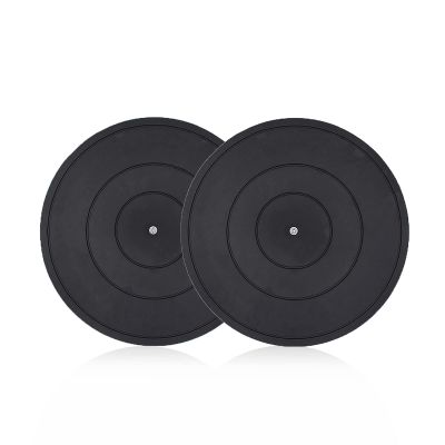 2 Packs Round Bonsai Turntable, Rotating Platform, Swivel Stand Rotating Tray, With Steel Ball Bearings, Universal Rotary Plate, For Packaging Carving Bonsai Flower Arrangement