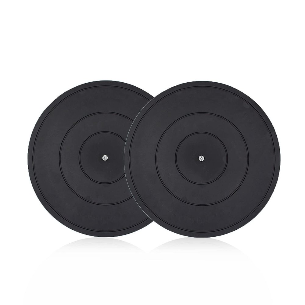 2 Packs Round Bonsai Turntable, Rotating Platform, Swivel Stand Rotating Tray, With Steel Ball Bearings, Universal Rotary Plate, For Packaging Carving Bonsai Flower Arrangement