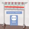 Clothes drying rack, Floor standing, household clothes drying rod,Stainless steel balcony telescopic clothes drying rack,Indoor/Outdoor Portable Dryer for Clothes Shoes Towels,Folding Laundry Drying R view 4