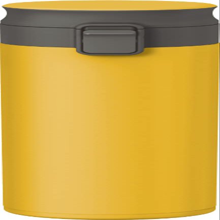 TLW500 Water Bottle, One-Touch Stainless Steel, Integrated Gasket, Lightweight, Stylish, 16.9 fl oz (500 ml), Yellow