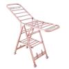 Flxsxq Clothes Drying Rack with Shoe Rest,Foldable 2-Level Laundry Drying Rack, Aluminum Towel Rack,for Clothes, Towels, Linens view 1