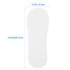 EXCEART Men Socks Cardboard Sock Inserts Form Blockers: 100Pcs Paper Low Cut Socks Organizers Sock Shape Organizer Socks Display Holders for Storage Display White Knitting Supplies view 3
