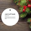 Definition Noun Calories Christmas Ceramic Ornament Definition Noun Gift Ideas Ornament Xmas Present Christmas Tree Hanging Accessories view 2