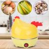 Electric Multifunctional Chicken Shape Rapid Egg Boiler, 7 Egg Capacity Automatic Shut Off Mini Breakfast Machine Electric Rapid Egg Cooker Egg Hard Boiled view 3
