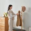 Footstools/Ottomans Shoe Stool with Coat Rack Entrance Bench Upholstered Seat Multifunctional Storage Rack for Home Office Bedroom Living Room Corridor Bench Shoe Stool view 2