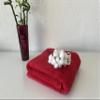 BONPERLA 100% Cotton Turkish Towels for Bath Hotel and Spa, Extra Large Oversized Bath Towels, Soft and Absorbent Bath Sheet, Red (4) view 3