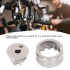 Coffee Grinder Disc Grinding Core 420 Stainless Steel Coffee Bean Grinding Disc Core Kit Six Star Cone for Home Cafe Office(Six Star) view 2