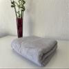 BONPERLA 100% Cotton Turkish Towels for Bath Hotel and Spa, Oversized Bath Towels, Soft and Absorbent Bath Sheet, Gray (4) view 3