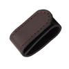 TACNEX Genuine Leather Belt Keeper 1 3/8" - 1 1/2" Wide Men's Dress/EDC/Tool Belt Loop Stays Strap Tag End Holder Retainer Band Accessories Brown 1PCS view 1