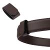TACNEX Genuine Leather Belt Keeper 1 3/8" - 1 1/2" Wide Men's Dress/EDC/Tool Belt Loop Stays Strap Tag End Holder Retainer Band Accessories Brown 1PCS view 4