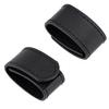 TACNEX Genuine Leather Belt Keeper 1 3/8" - 1 1/2" Wide Men's Dress Belt Loop Stays Strap End Holder Retainer Band Black 1PCS view 4
