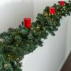 Factory Direct Craft Artificial Elk Mountain Pine Garland - Artificial Greenery for Winter Displays and Christmas Decorating (9 feet) view 3