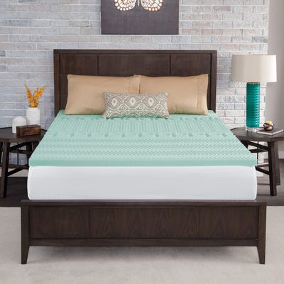 Dream Serenity EcoZone 2" Memory Foam Mattress Topper King