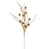 Vickerman 32" Gold Mini Pinecone Twig Glitter Spray, 6 per Bag. view 1