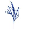 Vickerman 34" Blue Wavy and Spiral Glitter Spray, 6 per Bag. view 1