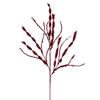 Vickerman 34" Burgundy Wavy and Spiral Glitter Spray, 6 per Bag. view 1