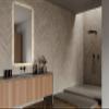 Tulup Mirror 27.6x19.7 inch / 70x50 cm Large with LED Decoration Warm Lights Make-up Wall Bathroom Bedroom view 4