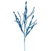 Vickerman 34" Turquoise Wavy and Spiral Glitter Spray, 6 per Bag. view 1