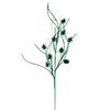 Vickerman 32" Seafoam Mini Pinecone Twig Glitter Spray, 6 per Bag. view 1