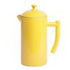 Frieling Stainless Steel French Press Coffee Maker - 34 Fl Oz, Yellow - Double-Walled with Double Filter - Insulated Plastic-Free Coffee Press for Camping & Travel view 1