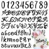 91 PCS Acrylic Alphanumeric Cake Decoration DIY Cupcake Decoration Set Black A-Z 0-9 Mirror Alphanumeric Personalized Letters for Anniversary Wedding Baby Shower Party Supplies view 1