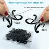 91 PCS Acrylic Alphanumeric Cake Decoration DIY Cupcake Decoration Set Black A-Z 0-9 Mirror Alphanumeric Personalized Letters for Anniversary Wedding Baby Shower Party Supplies view 3