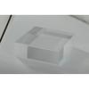 CiaoHER 2in Thickness Solid Acrylic Cube Display Block Clear Polished Pedestal Stand Riser Solid Base 2'' x 6" x 6", 1 Pack view 3