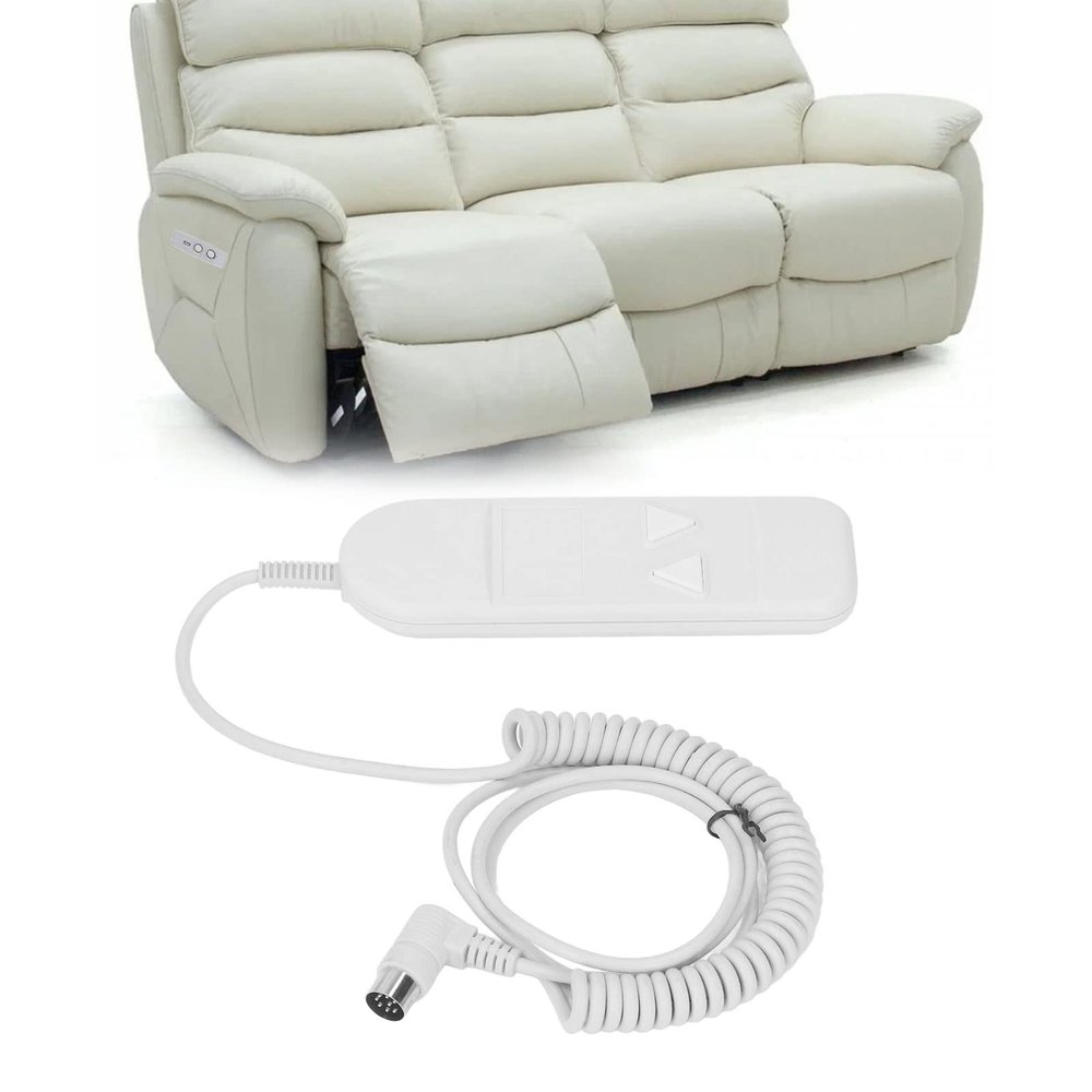 Chair Hand Control, Remote Hand Control with 2 Button 8 pin Connection Chairs Power Recliner Handset Remote Chair Controller Replacement