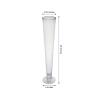 Efavormart 4 Pack | 28'' Clear Heavy Duty Trumpet Glass Vase view 3