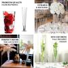 Efavormart 4 Pack | 28'' Clear Heavy Duty Trumpet Glass Vase view 4