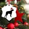 Christmas Dog Silhouette Christmas Ornaments 2022 French Bulldog Christmas Decorations for Tree Personalized Christmas Ornaments Holiday Christmas Keepsake New Year Gifts 3 Inch view 4