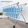 HUHJYUGE Clothes Drying Racks for Laundry and Hanging Foldable 59in, Retractable Laundry Rack for Drying Clothes Outdoor, Stainless Steel Garment Rack with Gravity Lock Device view 3