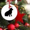 Christmas Dog Silhouette Christmas Decorations for Tree Chow Chow Personalized Christmas Ornaments 2022 Decorative Hanging Ornaments Holiday Christmas Keepsake New Year Gifts 3 Inch view 4