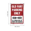 gaeruite Funny House Decor Old Fart Parking Only Tapestry Bedroom Door Decorations Funny Bedroom Decor (Size : 100X150CM) view 4