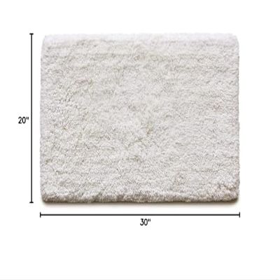 Amarelle 100% Cotton Bath mat (Beige)