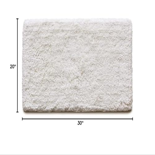 Amarelle 100% Cotton Bath mat (Beige)