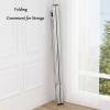 Clothes Drying Rack Folding Indoor Small 59in, Hanging Clothes Drying Racks for Laundry, Sturdy Outdoor Clothes Drying Rack Heavy Dduty, with Windproof Hooks Retractable view 3