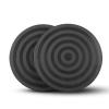 2 Pack Lazy Susan Swivel Turntable, 360 Degree Rotating Platform, Monitor Swivel Stand, Multipurpose Display Turntable With Steel Ball Bearings, For Packaging Carving Bonsai view 1